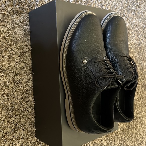 G/FORE Men's Collection Gallivanter Golf Shoe ONYX 9.5W - Picture 2 of 4